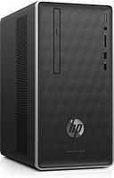 ПК HP Pavilion 590-a0004ur E2 9000 (1.8)/4Gb/1Tb 7.2k/R2/DVDRW/CR/Free DOS 2.0/GbitEth/WiFi/BT/65W/клавиатура/мышь/темно-серый