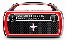 Аудиомагнитола ION Audio Mustang Stereo красный 25Вт/FM(dig)/USB/BT