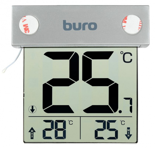 Термометр Buro P-6041 серебристый