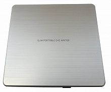 Привод DVD-RW LG GP60NS60 серебристый/черный USB slim ultra slim внешний RTL