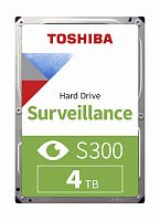 Жесткий диск Toshiba SATA-III 4Tb HDWT840UZSVA Surveillance S300 (5400rpm) 256Mb 3.5"