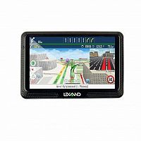 Навигатор Автомобильный GPS Lexand CD5 HD 5" 800x480 4Gb microSDHC FM-Transmitter черный Прогород Россия + 60 стран