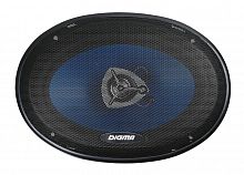 Колонки автомобильные Digma DCA-B693 300Вт 90дБ 4Ом 15x23см (6x9дюйм) (ком.:2кол.) коаксиальные трехполосные