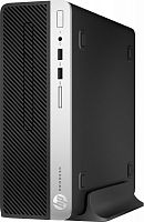 ПК HP ProDesk 400 G5 SFF i3 8100/4Gb/500Gb/HDG530/DVDRW/Windows 10 Professional 64/клавиатура/мышь/черный