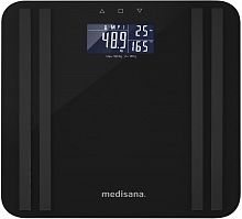 Весы напольные электронные Medisana BS 465 макс.180кг черный
