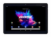 Планшет Digma CITI Octa 10 SC9863 (1.6) 8C RAM4Gb ROM64Gb 10.1" IPS 1920x1200 3G 4G Android 9.0 черный 5Mpix 2Mpix BT GPS WiFi Touch microSD 128Gb minUSB 5000mAh