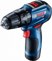 Дрель-шуруповерт Bosch GSB 12V-30 аккум. патрон:быстрозажимной (кейс в комплекте) (06019G9120)