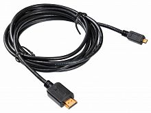 Кабель аудио-видео Buro HDMI 1.4 HDMI (m)/Micro HDMI (m) 3м. черный (MICROHDMI-3M)