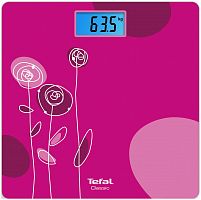 Весы напольные электронные Tefal PP1531V0 макс.160кг розовый/рисунок