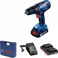 Дрель-шуруповерт Bosch GSB 180-LI аккум. патрон:быстрозажимной (кейс в комплекте) (06019F8323)