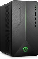 ПК HP Pavilion 690-0005ur i5 8400 (2.8)/16Gb/1Tb 7.2k/SSD128Gb/RX 580 8Gb/DVDRW/CR/Windows 10/GbitEth/WiFi/BT/400W/клавиатура/мышь/темно-серый