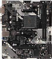 Материнская плата Asrock A320M-HDV R4.0 Soc-AM4 AMD A320 2xDDR4 mATX AC`97 8ch(7.1) GbLAN RAID+VGA+DVI+HDMI