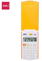 Калькулятор карманный Deli E39217/OR оранжевый 8-разр.