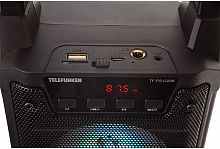 Колонка порт. Telefunken TF-PS1229B черный 8W 1.0 BT/3.5Jack/USB 10м 1200mAh (TF-PS1229B(ЧЕРНЫЙ))