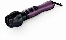 Фен-щетка Philips HP8668/00 800Вт сиреневый/черный