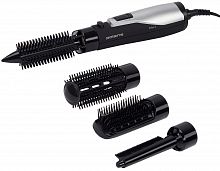 Фен-щетка Polaris PHS 0854 800Вт черный/серебристый