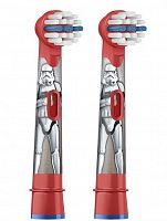 Насадка для зубных щеток Oral-B Kids Stages Starwars EB10K (упак.:2шт) Plak Control 3D/Excel/Professional Care/Plak Control Ultra/ D Dysney/Oxy Jet 3D center