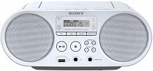 Аудиомагнитола Sony ZS-PS50 белый 4Вт/CD/CDRW/MP3/FM(dig)/USB