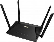 Роутер беспроводной Asus RT-AX53U AX1800 10/100/1000BASE-TX/4G ready черный