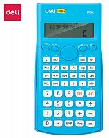 Калькулятор научный Deli E1710A/BLU синий 10+2-разр.