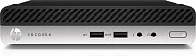 Комплект HP ProDesk 405 G4 Mini Ryzen 3 PRO 2200GE (3.2)/8Gb/1Tb 7.2k/Vega 8/Windows 10 Professional 64/GbitEth/WiFi/BT/65W/клавиатура/мышь/черный/монитор в комплекте 23.8" N246v 1920x1080