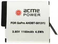 Аккумулятор для экшн-камер AcmePower AP-AHDBT-501 для: GoPro Hero 5/6